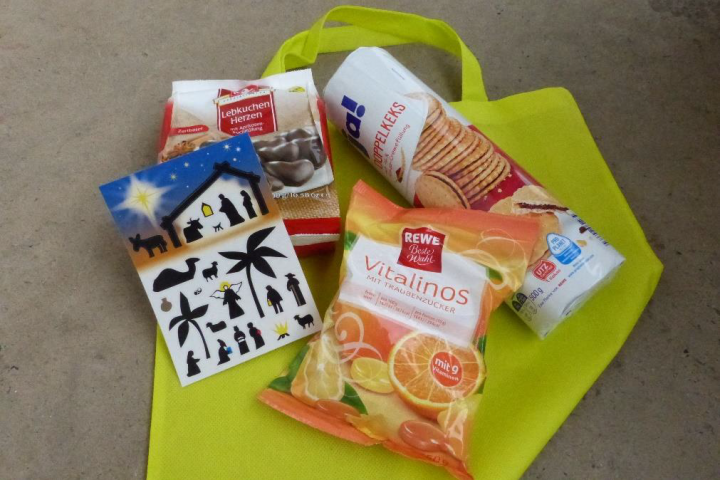 Inhalt Weihnachtstaschen